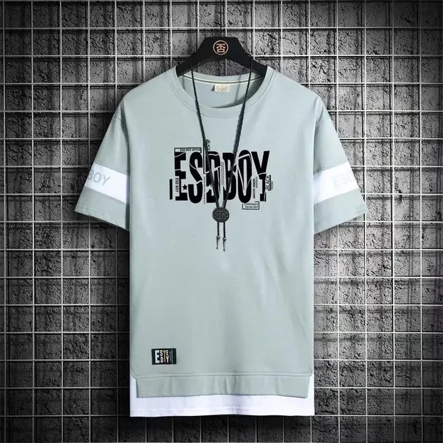 Men's Summer Short Sleeve Graphic T-Shirts