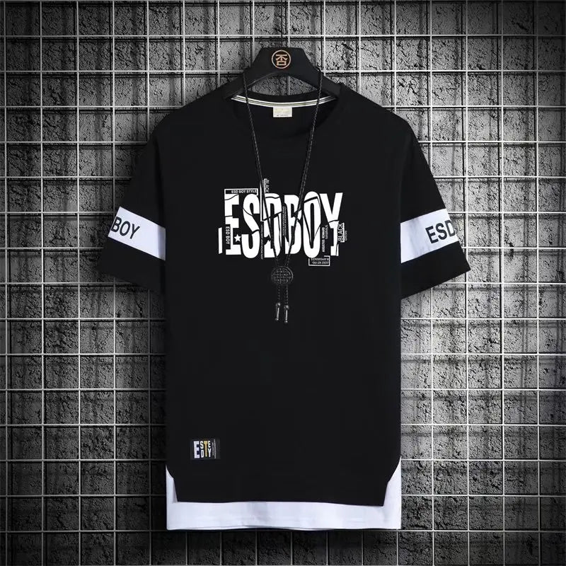 Men's Summer Short Sleeve Graphic T-Shirts