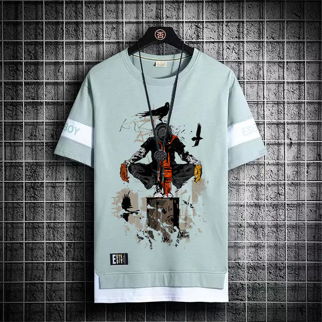 Men's Summer Short Sleeve Graphic T-Shirts