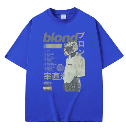 Frank Double-Sided Print Streetwear T-Shirt for Men & Women