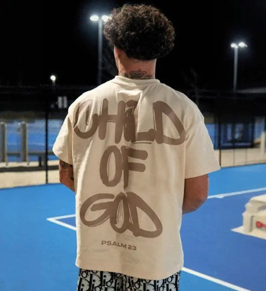 Child Of God Print T-shirt For Men and Women