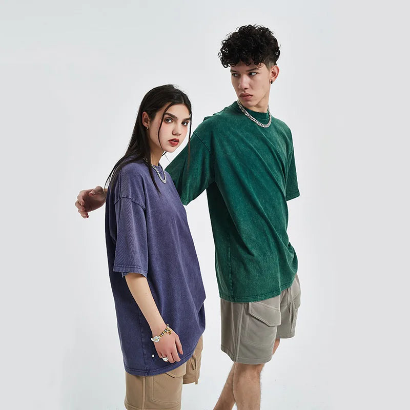 Batik Print T-Shirt For Men and Women
