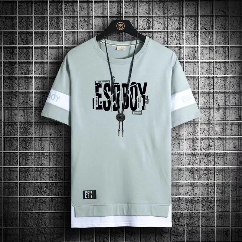 Men's Summer Short Sleeve Graphic T-Shirts