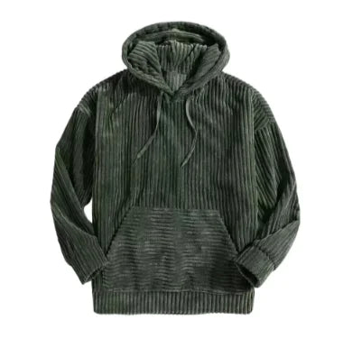 Essentials Hooded Corduroy Pullover for Men (One Piece)