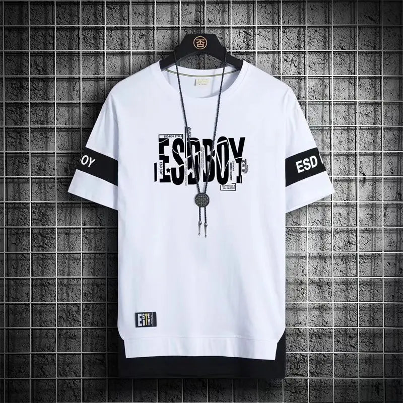 Men's Summer Short Sleeve Graphic T-Shirts