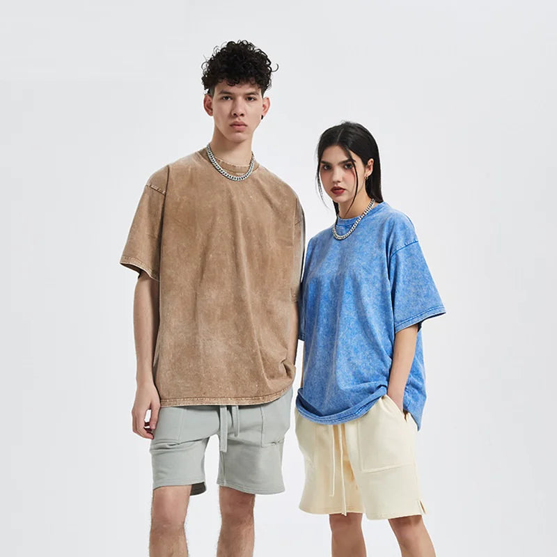 Batik Print T-Shirt For Men and Women